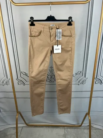 Jean skinny beige LiuJo W26 neuf
