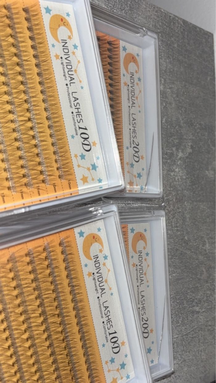 Lot de Faux-Cils Individuels "Individual Lashes" - 10D & 20D - photo numéro 3