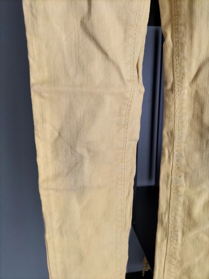 Pantalon skinny jaune - photo numéro 4