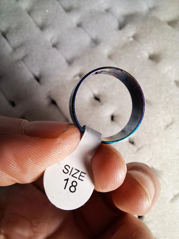 Bague acier inoxydable silhouette - photo numéro 2