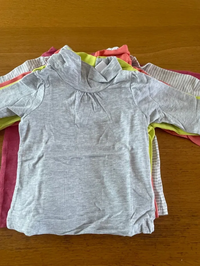 6 t-shirt manches Longues fille 6 mois - photo numéro 6