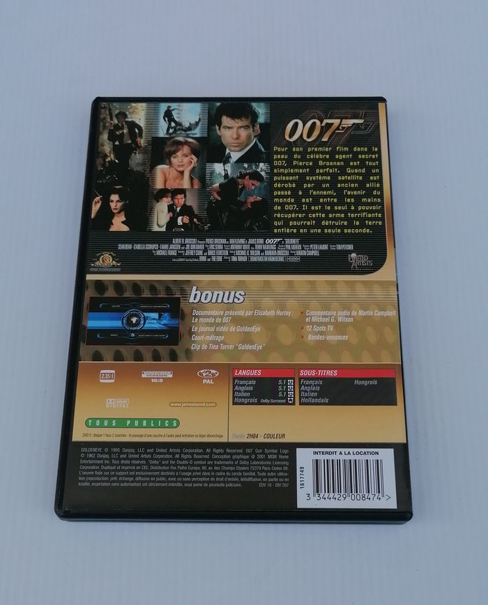 GoldenEye édition spéciale Dvd (Pierce Brosnan, Sean Bean) - photo numéro 3