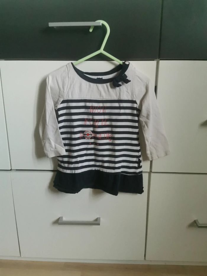 Robe marine taille 2 ans