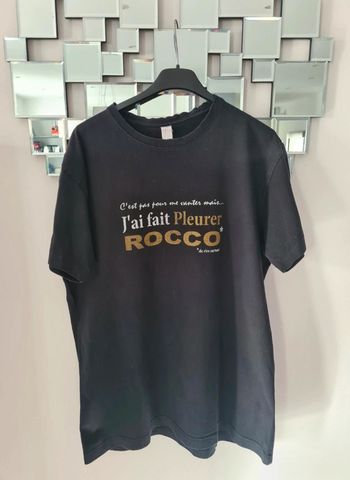 Tee-shirt humoristique Noir Taille L