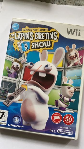 The lapin crétins show wii