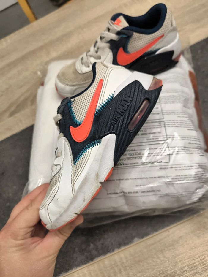 Baskets garçon lacets élastiques 28 Nike air - photo numéro 7