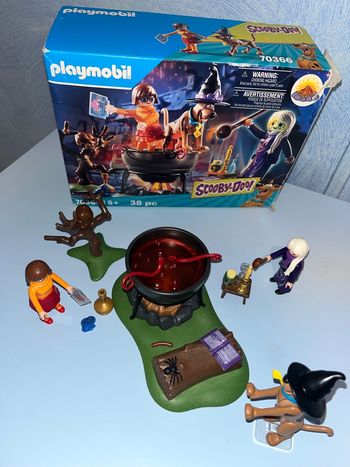Playmobil scooby doo complet
