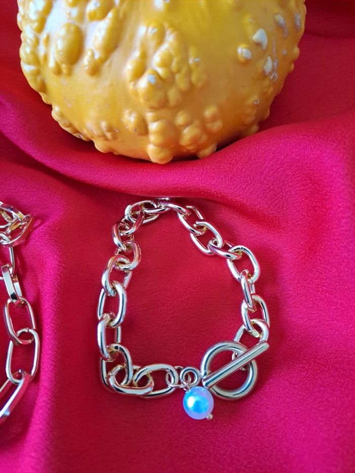 Ensemble 3 bracelet chaine - photo numéro 4