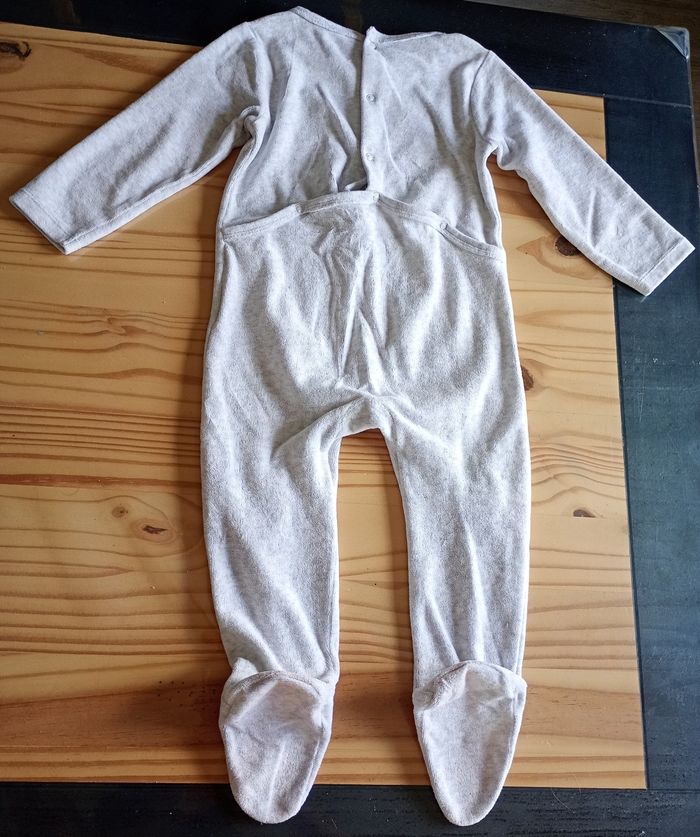 Pyjama velours bébé - photo numéro 4