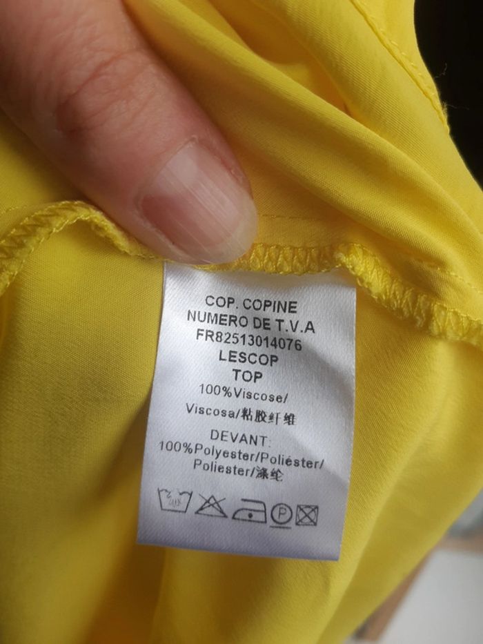 Cop copine top débardeur taille 40 mod. Lescop - photo numéro 10