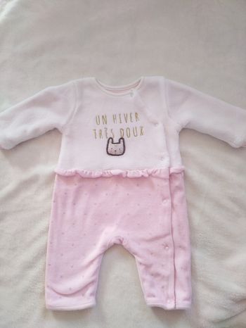 Grenouillère 3 mois sans pied