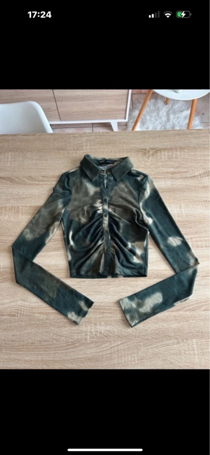 Chemise courte froncé - photo numéro 3