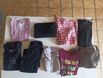 Lot vêtements fille