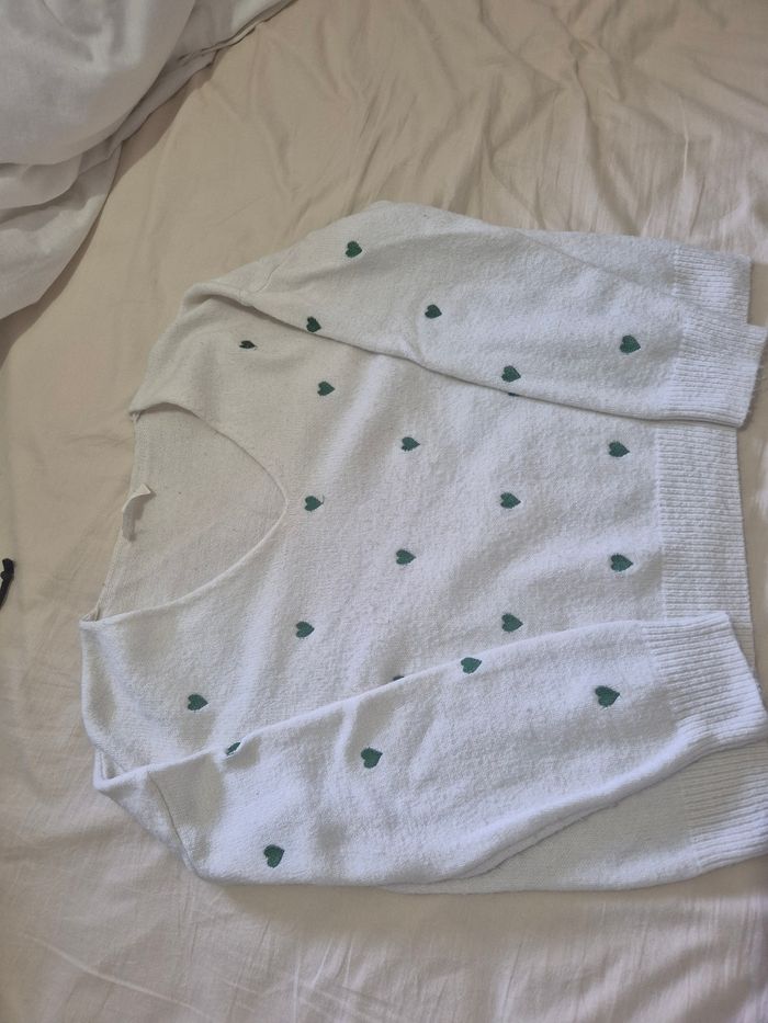 Pull motif cœur - photo numéro 3