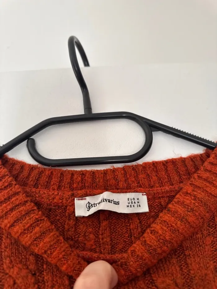 Pull orange d’hiver Stradivarius - photo numéro 6
