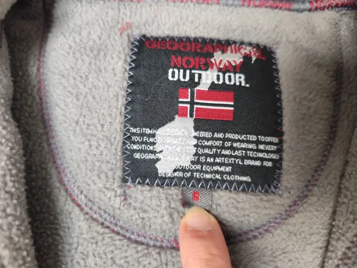 Veste polaire Geographical Norway 6 ans - photo numéro 3