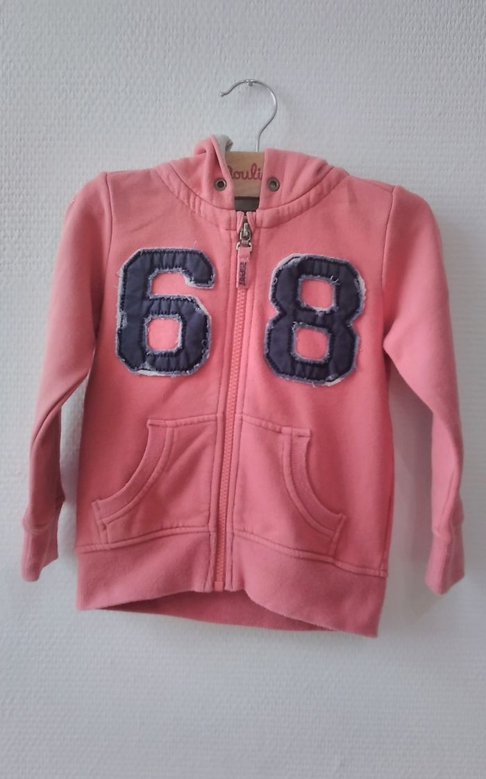 Gilet sportwear 2-3 ans  92-98cm