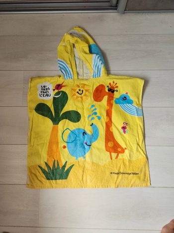 Poncho sortie de plage/bain