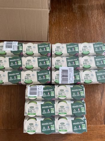 Lot petit pot salé bébé