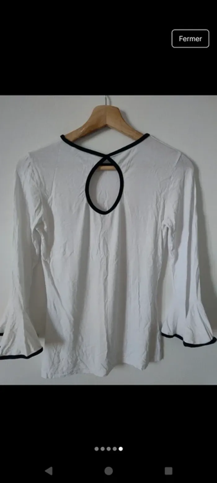 Blouse femme en viscose et élasthanne - photo numéro 5