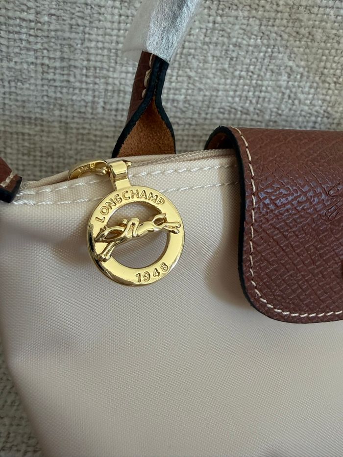 Sac mini Longchamp beige - photo numéro 4