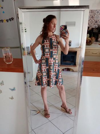 Robe 38 multicolore p