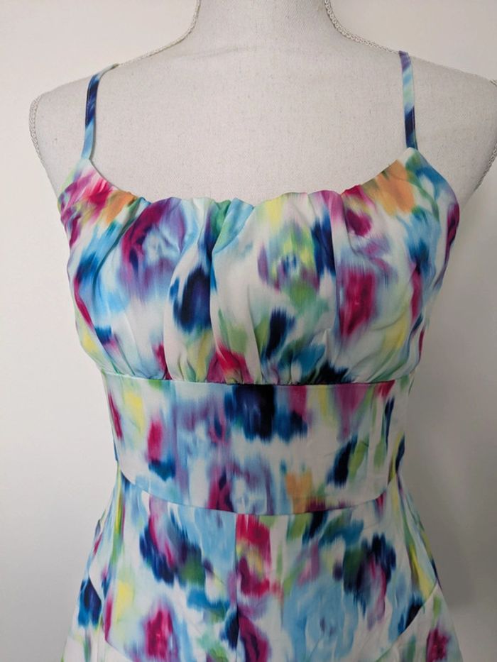 Combishort imprimé fleuri / fondu multicolore Taille M ou 38 - photo numéro 2