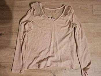 Pull rose clair naf naf