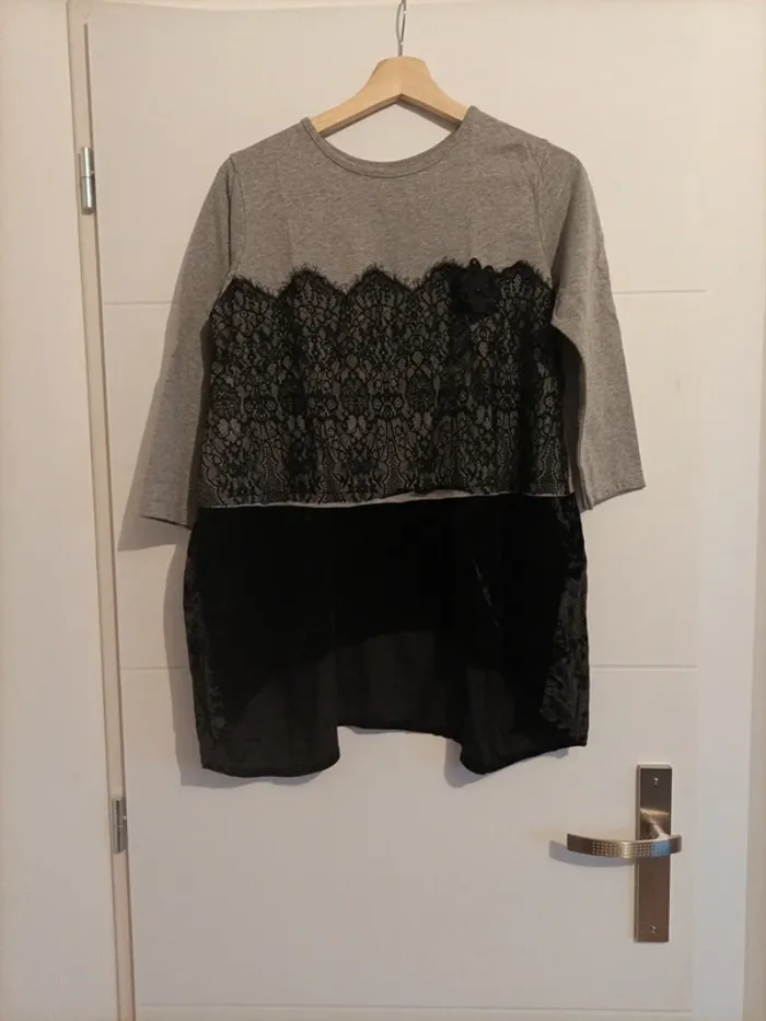 Pull dentelle - photo numéro 4