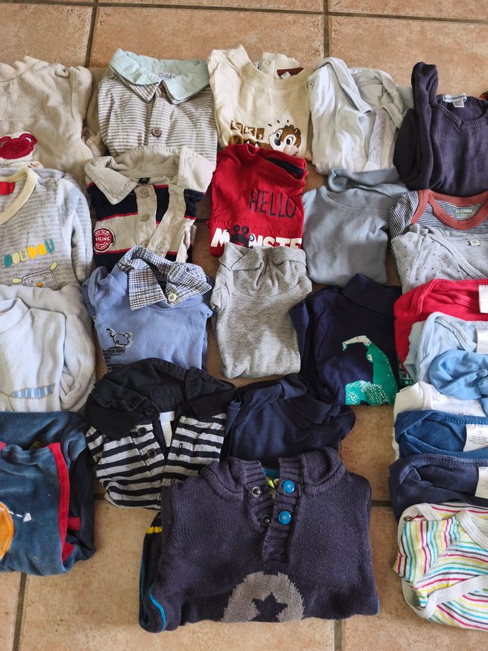 Lot vêtements garçon 6 mois hiver. - photo numéro 3