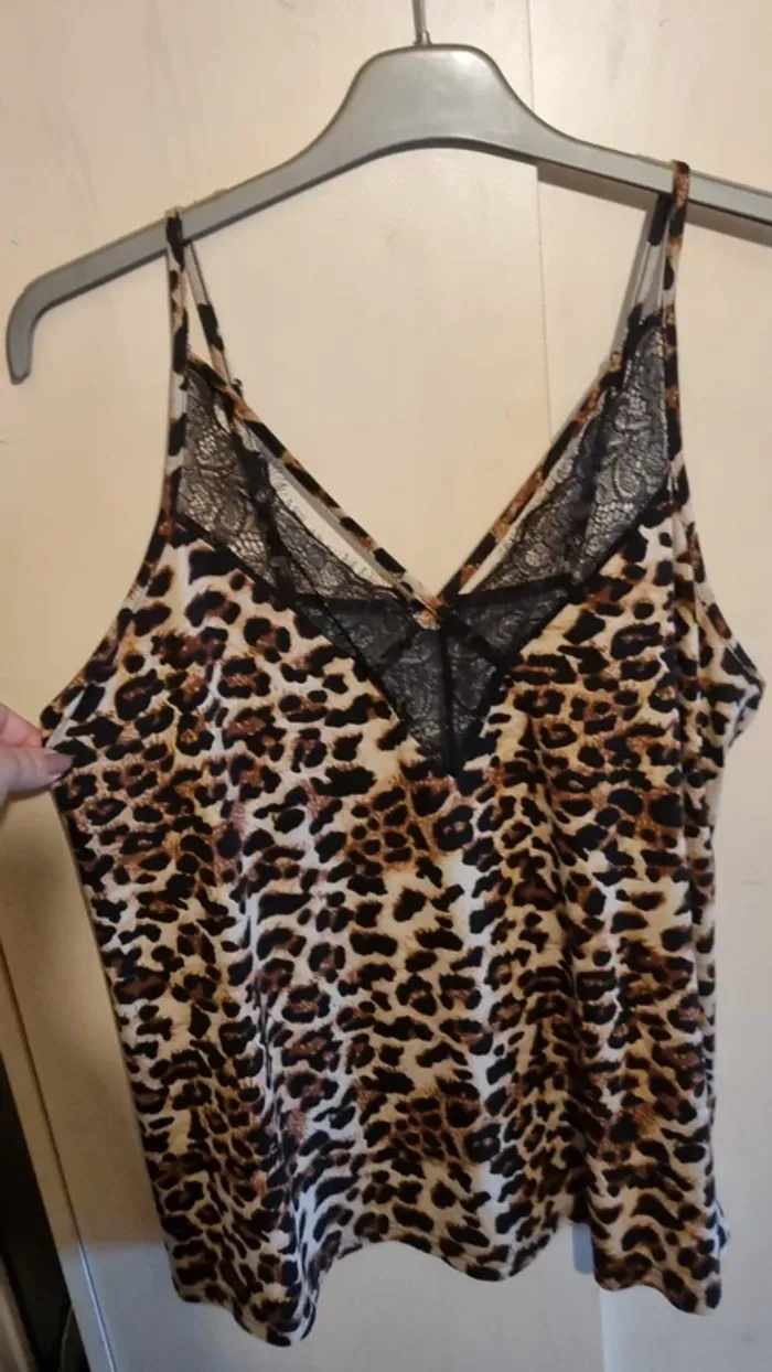 Debardeur leopard