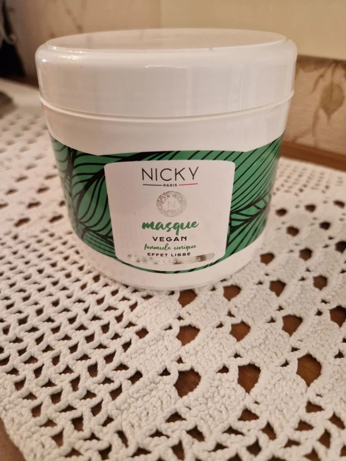 Masque capillaire vegan