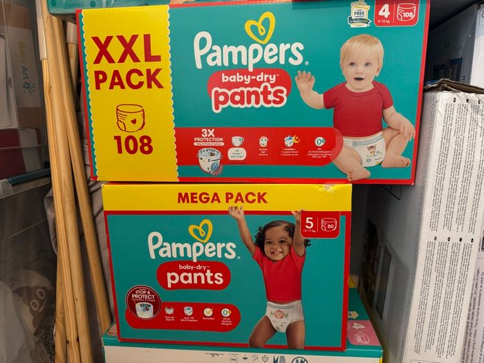 Couches Pampers T4 et T5 - photo numéro 2