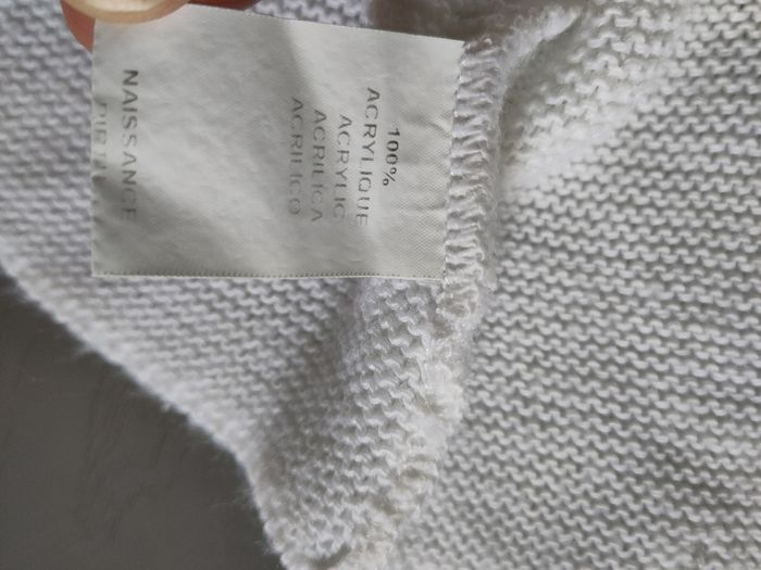 Gilet et bonnet bébé taille naissance - photo numéro 2