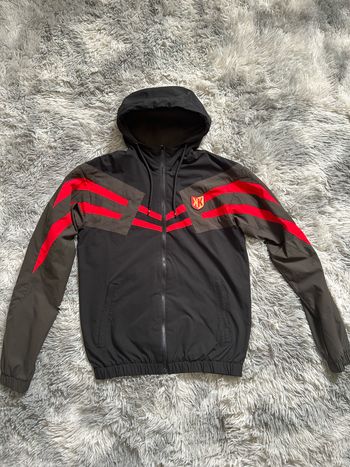 Veste de survêtement FK Creed II noir/rouge Taille S