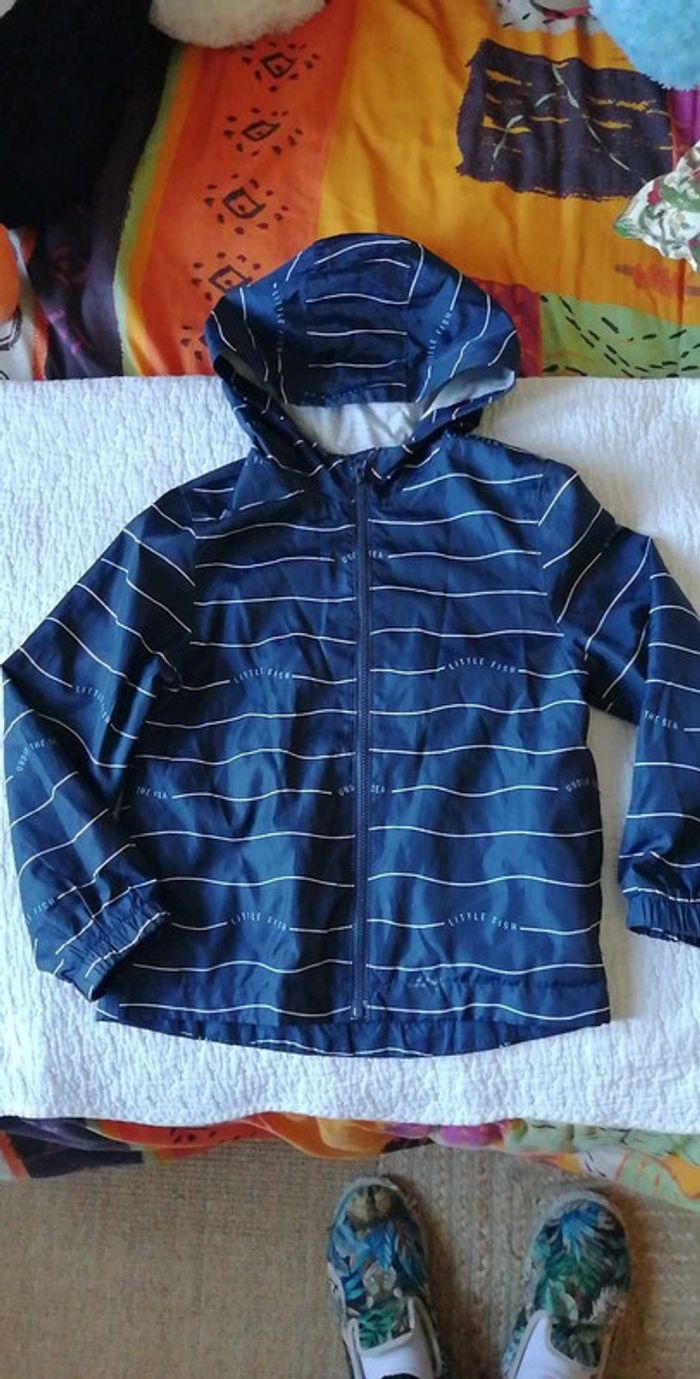 Anorak rayé Kiabi 5 ans