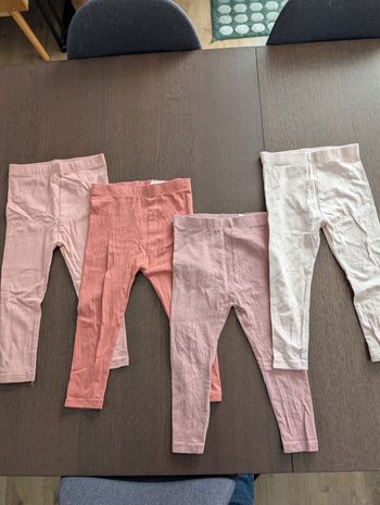 Lot de 4 leggings 