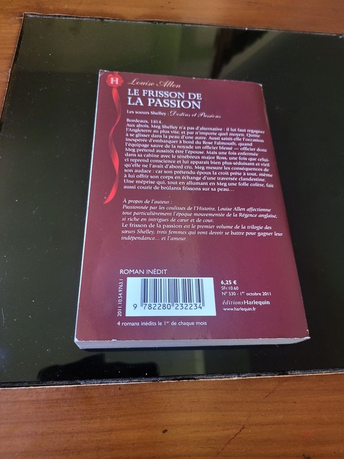 Livre 📖 le frisson de la passion - photo numéro 4