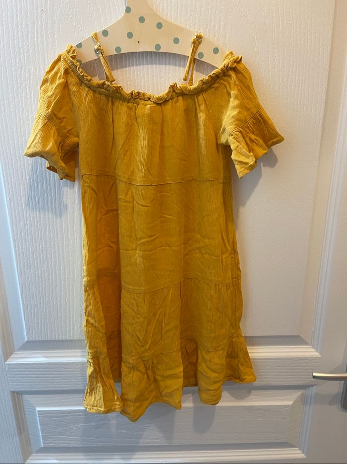 Robe Z jaune manches courtes 4ans - photo numéro 3