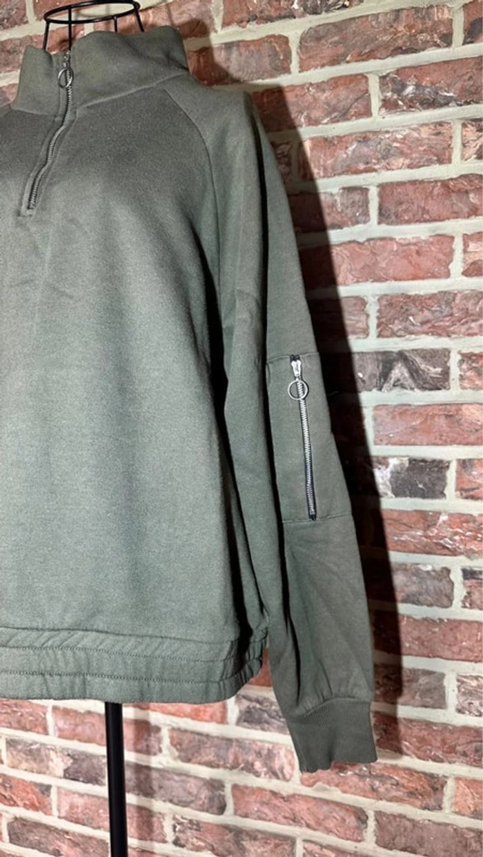 Sweat / Pull Camionneur Kaki Primark Taille XL / 42 - photo numéro 4