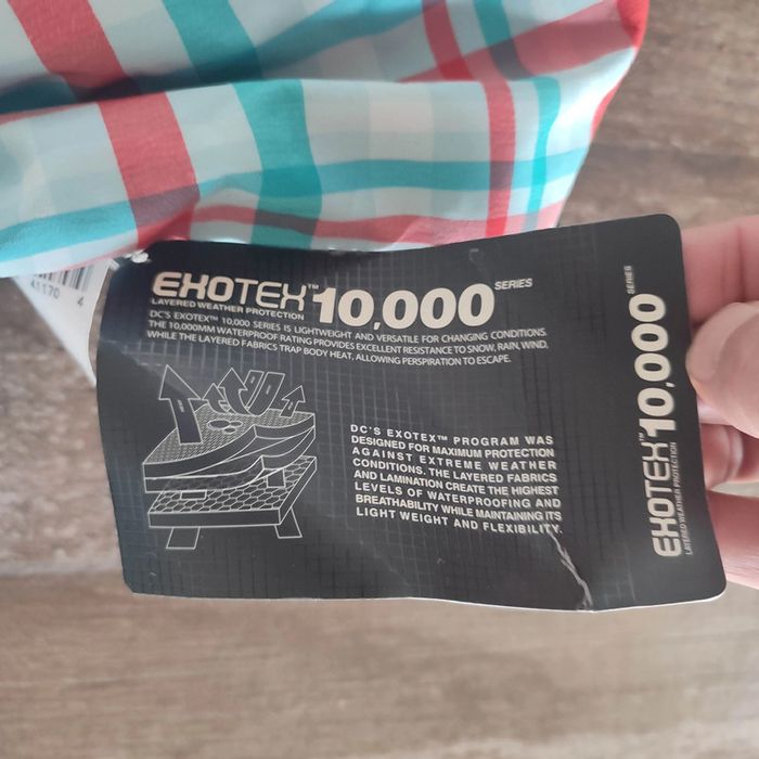 Veste DC shoes ski snowboard jacket XXL taille petit - photo numéro 9