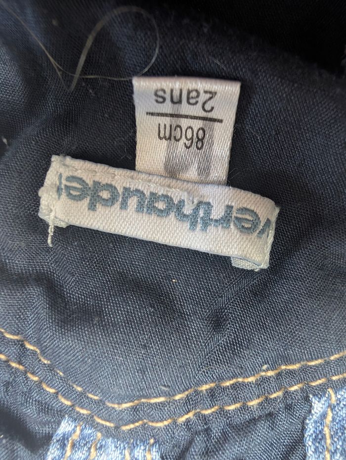 Salopette jeans 2 ans - photo numéro 4