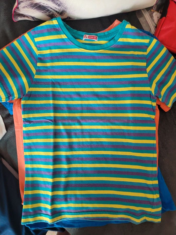 Lot 4 t-shirts manches courtes 8 ans - photo numéro 8