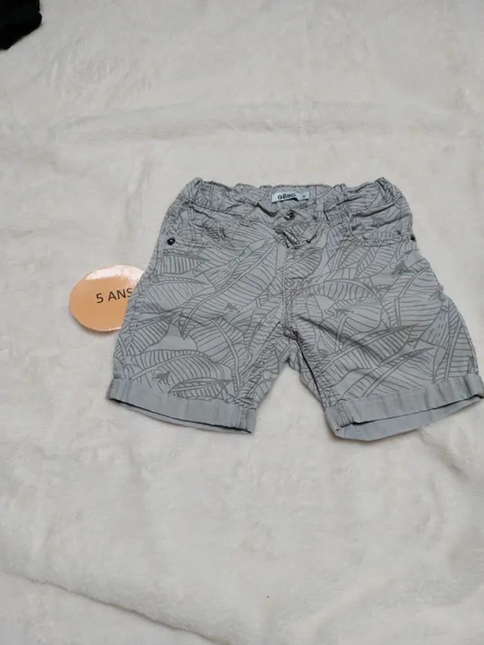 Short gemo 5ans
