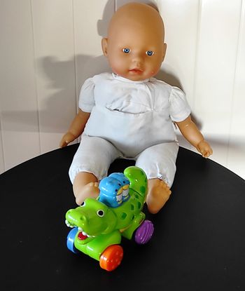 Alligator Press & Go – Fisher Price – jouet bébé