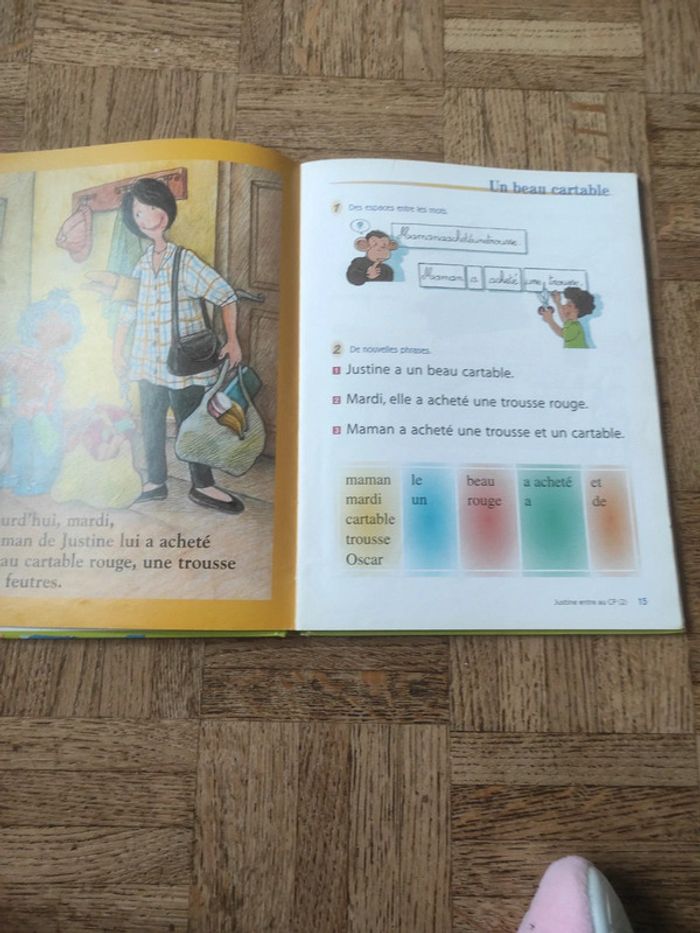 Pour apprendre a lire avec Justine - photo numéro 3