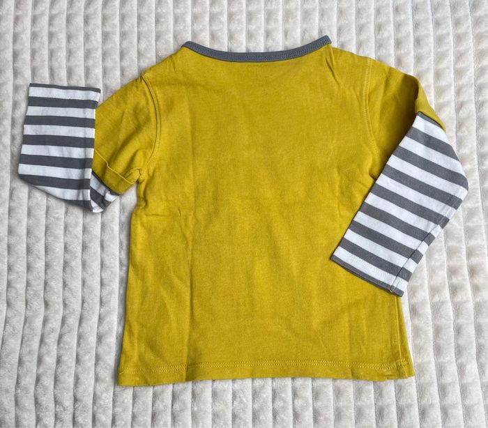 Tee-shirts garçon manches longues, 2 ans (lot de 2) - photo numéro 6