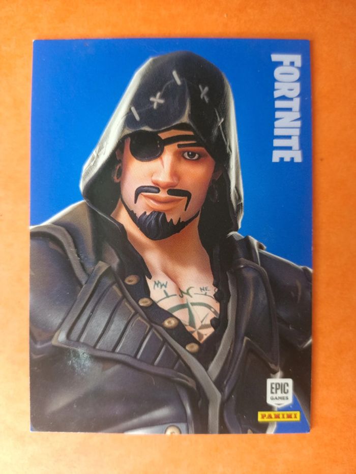 Carte panini Fortnite serie 1 #265 blackheart legendary outfit - photo numéro 4
