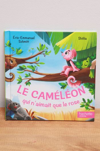 Le caméléon qui n'aimait que le rose