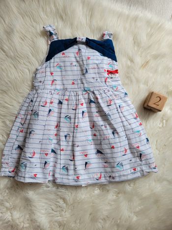 Robe marin 2 ans